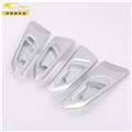Anteke Car Accessories ABS Silver Inner Door Handle Bowl Cover For Volkswagen T-CROSS 2019