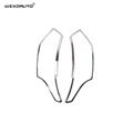 FOR MITSUBISHI OUTLANDER 2013 Accessories Front Head Light Lamp Cover Trim Chromed wenzhou xiandong auto parts co ltd