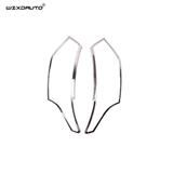 FOR MITSUBISHI OUTLANDER 2013 Accessories Front Head Light Lamp Cover Trim Chromed wenzhou xiandong auto parts co ltd
