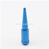blue bullet wheel nut lug nut tuner wheel nut