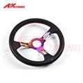 350mm Neo Chrome with leather Nardi steering wheel
