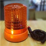 38112 Amber Revolving Warning Light , H1 Halogen Emergency Beacon Lamp with Magnetic mount