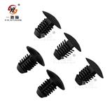 Auto nylon plastic round head christmas tree type clip rivet
