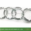 A Set of 4 Aluminum Wheel Hub Centric Rings OD=66.6mm ID=57.1mm Hub Bearing Rings