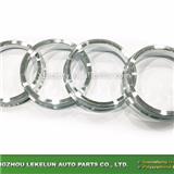 A Set of 4 Aluminum Wheel Hub Centric Rings OD=66.6mm ID=57.1mm Hub Bearing Rings