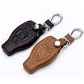 Leather Case For Mercedes Benz W203 W204 W210 W211 C350 CL550 E200 E350 E550 ML350 ML450 Keychain Cover, Car-styling
