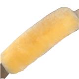 Luxury Comfortable Universal Genuine Wool-on Sheepskin Safety Belt Cover Safety Belt Cushion