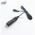 Car cigarette lighter plug adapter to dc power cable