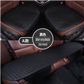 PU/PVC leather backless 3pcs embroidery car seat cover universal fit full sets 5 seat auto accessories seat cushion