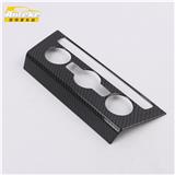 New Design Anteke Car Accessories ABS Carbon Fiber Air Conditioning Switch Cover For Volkswagen Arteon Passat CC 2018