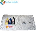 China -made white front window sun shade