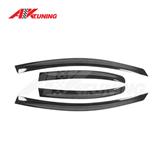 Carbon fiber  car door window visors manufacturer for MITSUBISHI LANCER EVO