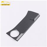 Anteke Car Accessories ABS Carbon Fiber Cigarette Lighter Panel Cover for Volkswagen T-CROSS 2019