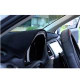 Factory Supply Polyester Black Non-slip Waterproof Car Avoid Sun Dashboard Cover Mat