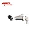 Exhaust muffler vacuum control exhaust with valve cutout