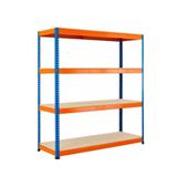 steel rivet utility garage units storage rack