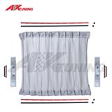 2X Black Car Sun Shade Curtain UV Proof Side Window Curtain Sun Visor