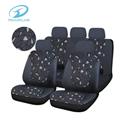 Privately Made Low Price Custom Full Set Car Seat Cover Black