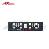 Europe LED license plate frame number plate holder