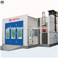 European type diesel car paint booth with turbo fan