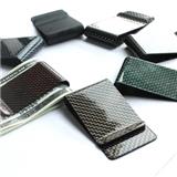 Free shipping Genuine Best Quality Mens Leather Wallet  Money Blocking Aluminium Card Holder PU Purse with Money Clip