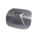 1Pcs Carbon Fiber Car Fuel Tank Cap Cover Decorative Frame Protection Trim Sticker Auto Accessories Special For Lexus RC200T 300