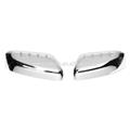 For 2011-2015 Ford Explorer Chrome Top Half Side Mirror Cover
