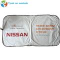 Auto curtain white tyvek car window sunshade front window sun shade for car