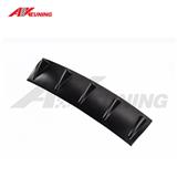 ABS/PU universal rear bumper diffuser lip