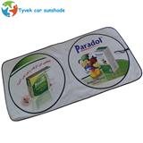 Custom tyvek car sun shade
