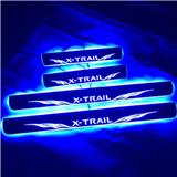 Wholesale 4 pcs internal door sill covers X-trail Led Moving Scuff Plate