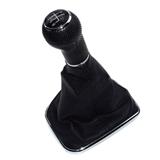 Black Gear Shift Knob Cover Gaitor Boot Fit For VW 98-04 5-Speed
