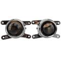 Bifocal High low beam projector Front fog lens lamp holder For mitsubishi Outlander megane leaf led headlight Retrofit parts