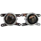Bifocal High low beam projector Front fog lens lamp holder For mitsubishi Outlander megane leaf led headlight Retrofit parts
