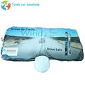 Universal fit portable white car front sunshade