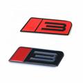 Metal Stage 3 Front Grille emblem Car Side body Badge Sticker fit for Ford Mustang 3 Stage Rear Trunk Decal Red