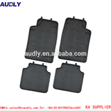 4PCS set black durable all weather season Cheap Pvc Coil Car Floor Mat