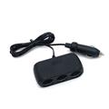 Car Cigar Lighter Socket Splitter, 3 Way Socket Cigarette Lighter adapter