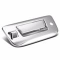 For 2007-2013 Chevy Silverado ABS Chrome Tailgate Handle Cover W/ Key Hole, W/Camera Hole 2PC
