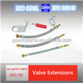 flexible stainless steel tyre valve tire extension