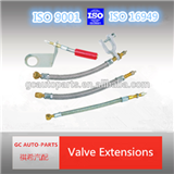 flexible stainless steel tyre valve tire extension