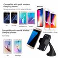 New QI Standard Auto Universal Electric Car Wireless Cell phone Charger