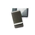 Free shipping Money Carbon Fiber Slim Wallet Money Clip minimalist front pocket wallet Business C it Card Holder