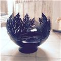 Carbon steel wood burning fire pit