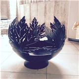 Carbon steel wood burning fire pit