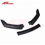 H onda  C IVIC 2015 three parts for car front bumper spoiler lip  with carbon fiber or ABS
