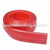 Carbon fiber Look Universal Car Bumper Lip Skirt 2.5 meter