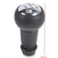 Silver hat gear shift knob 5speed for peugeot 106 205 206 307 407