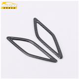 New Arrival Anteke Car Accessories ABS Carbon Fiber Car Sound Trim For Volkswagen T-CROSS 2019