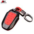 Plastic 3 button intelligence car key shell double protection silicone car key cover for Chevrolet